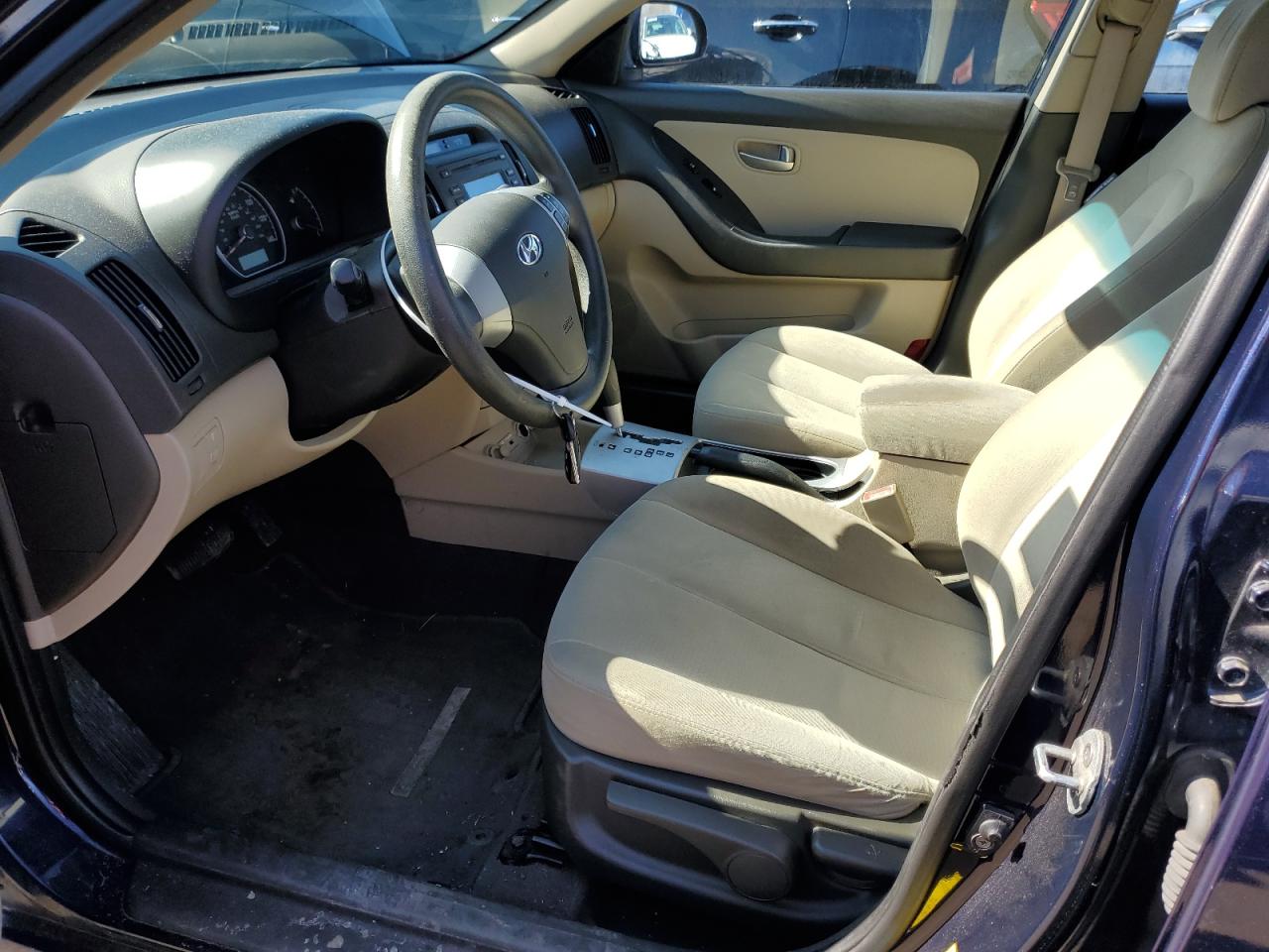 2009 Hyundai Elantra VIN KMHDU46D19U786173 Copart auction photo, rear end / minor dent/scratches damage thumbnail 7