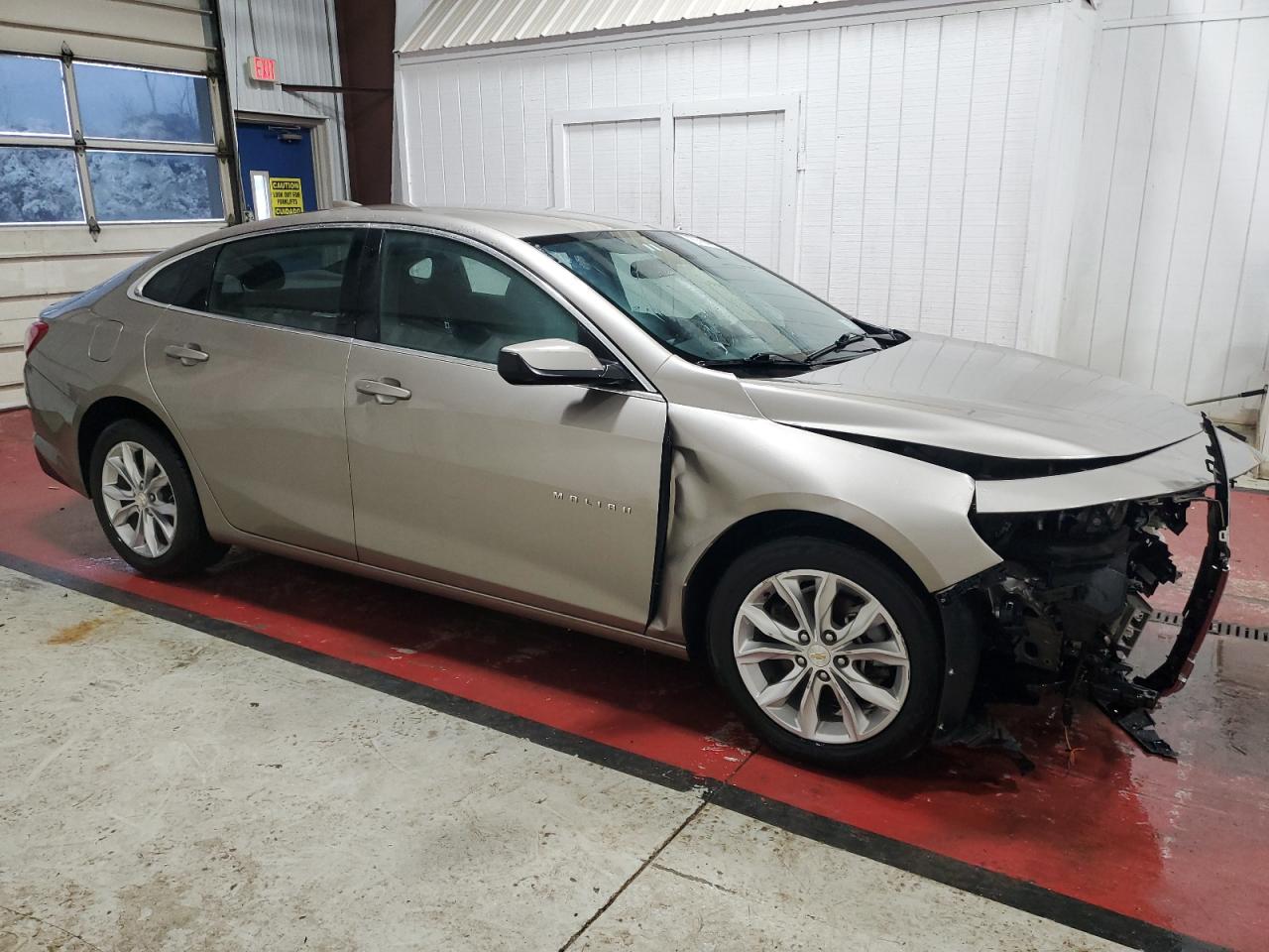 2022 Chevrolet Malibu VIN 1G1ZD5ST3NF178028 Copart auction photo, front end / mechanical damage thumbnail 4