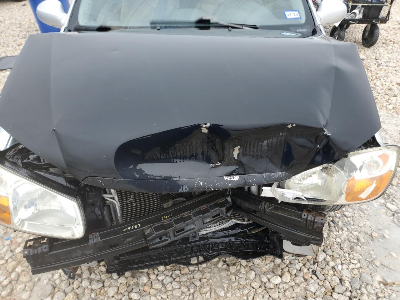 2007 KIA Spectra VIN KNAFE122175437757 Copart auction photo, front end damage thumbnail 11