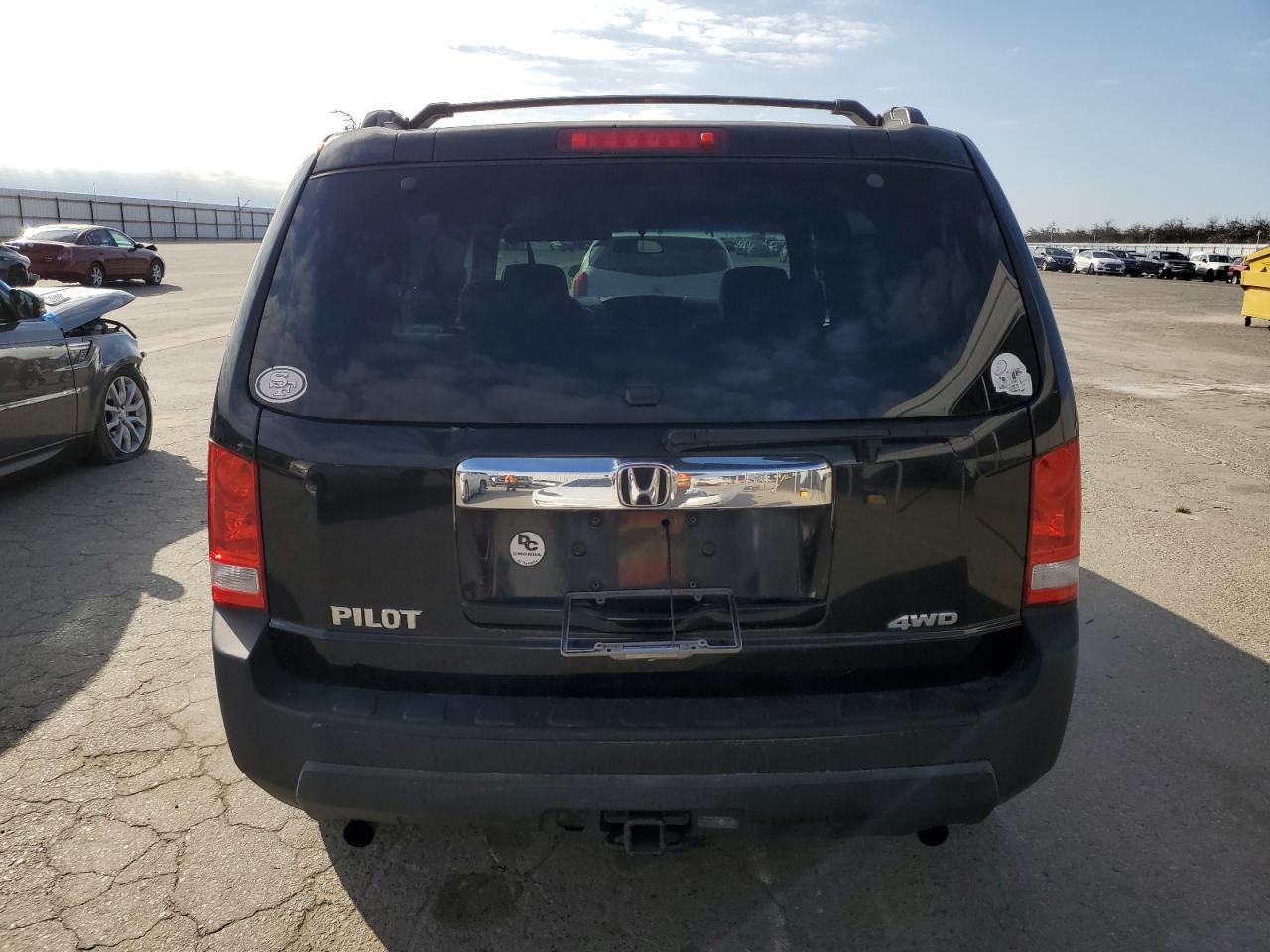 2010 Honda Pilot VIN 5FNYF4H22AB025869 Copart auction photo, side damage thumbnail 6