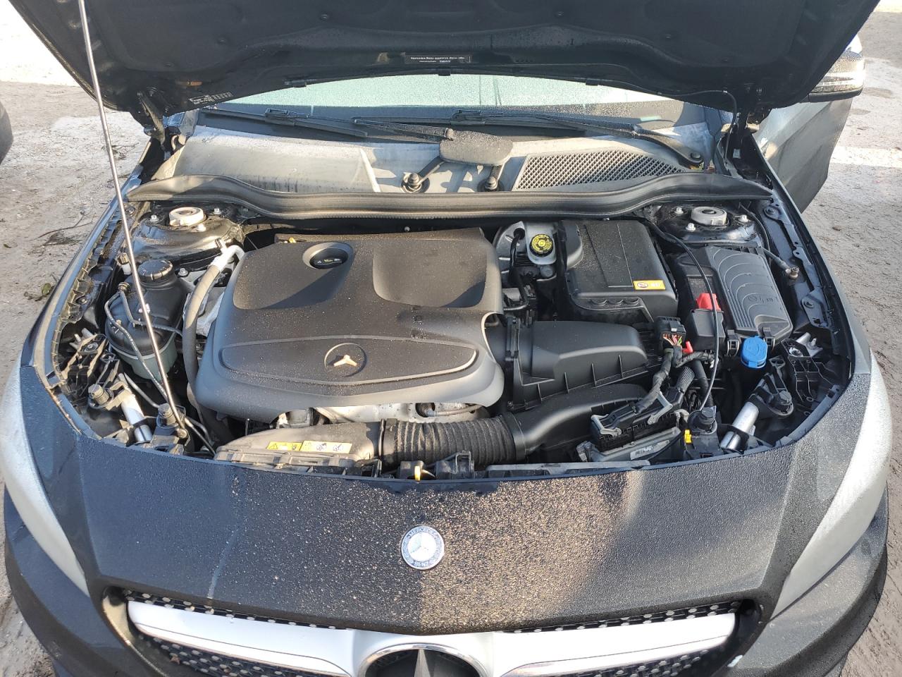 2014 Mercedes-Benz CLA-klasse VIN WDDSJ4EBXEN111419 Copart auction photo, water/flood damage thumbnail 11