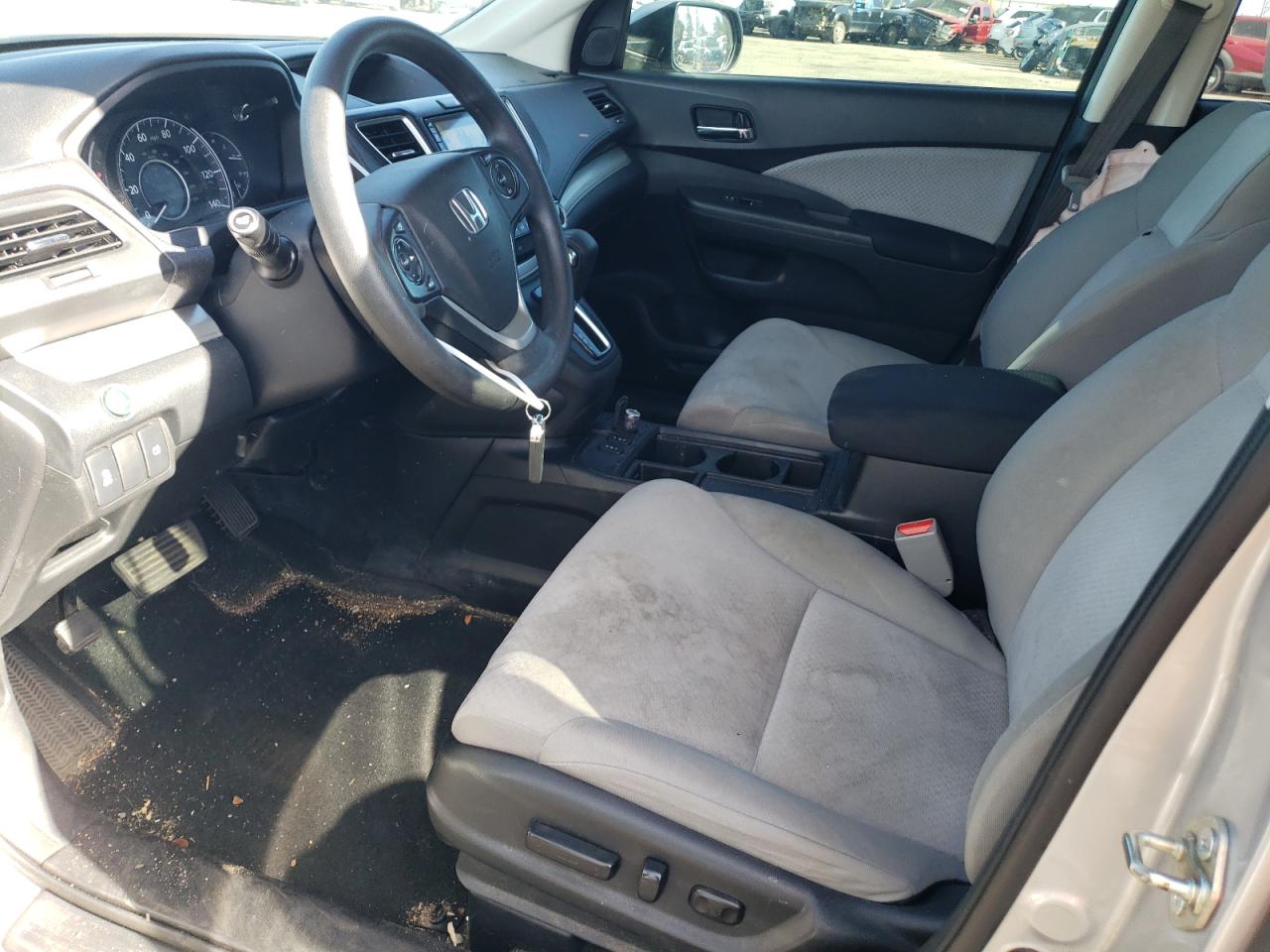 2016 Honda CR-V VIN 2HKRM4H57GH681306 Copart auction photo, side damage thumbnail 7