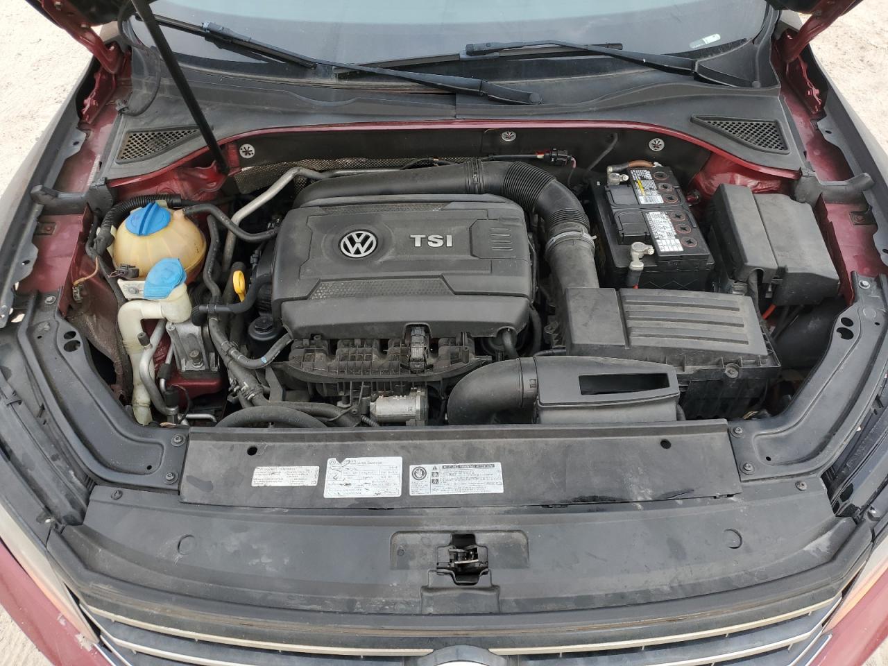 2016 Volkswagen Passat VIN 1VWBS7A35GC006984 Copart auction photo, side / front end damage thumbnail 11
