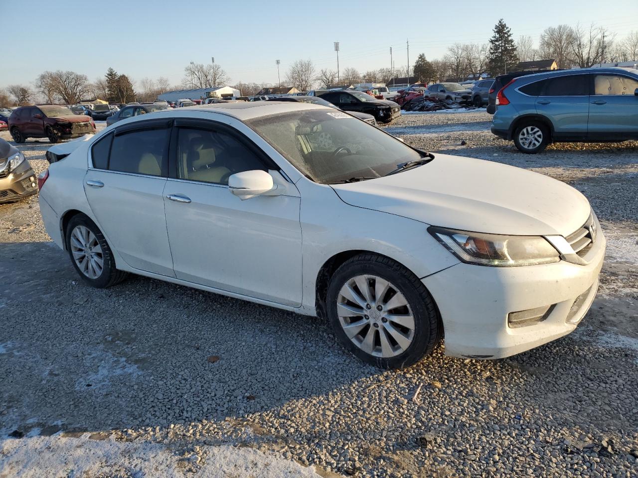 2013 Honda Accord VIN 1HGCR3F87DA020894 Copart auction photo, rear end damage thumbnail 4