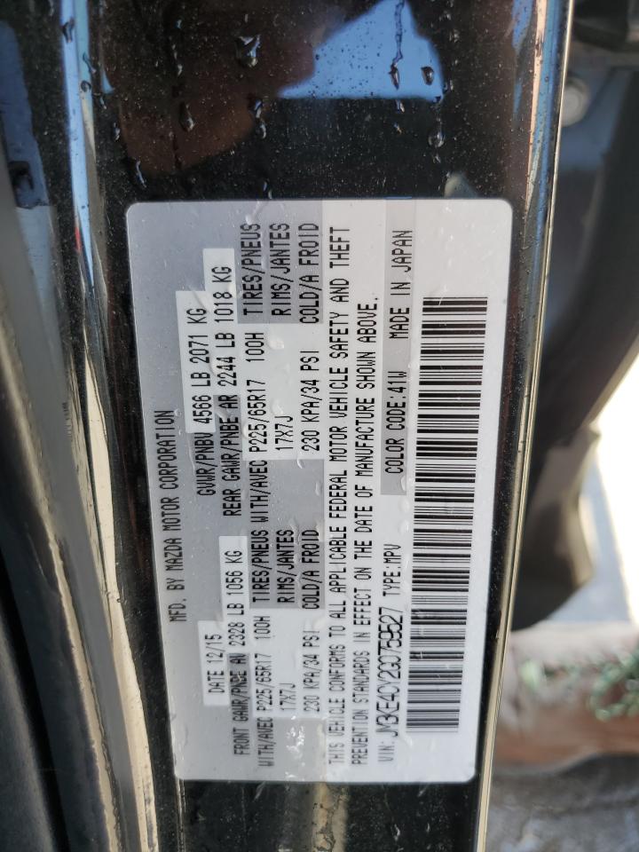2016 Mazda CX-5 VIN JM3KE4CY2G0759527 Copart auction photo, side damage thumbnail 13