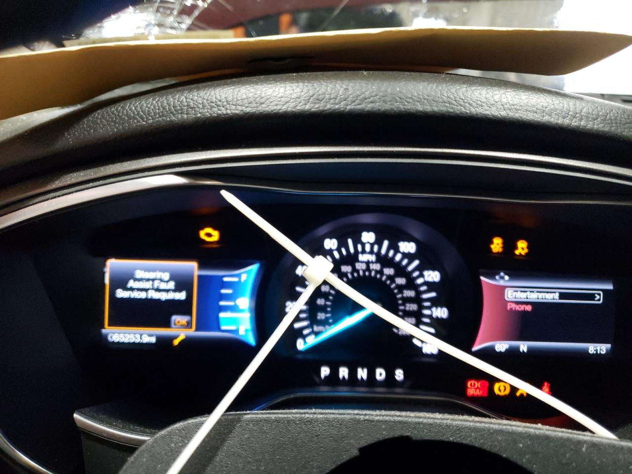 2017 Ford Fusion VIN 3FA6P0HD9HR108583 Copart auction photo, front end / side damage thumbnail 9