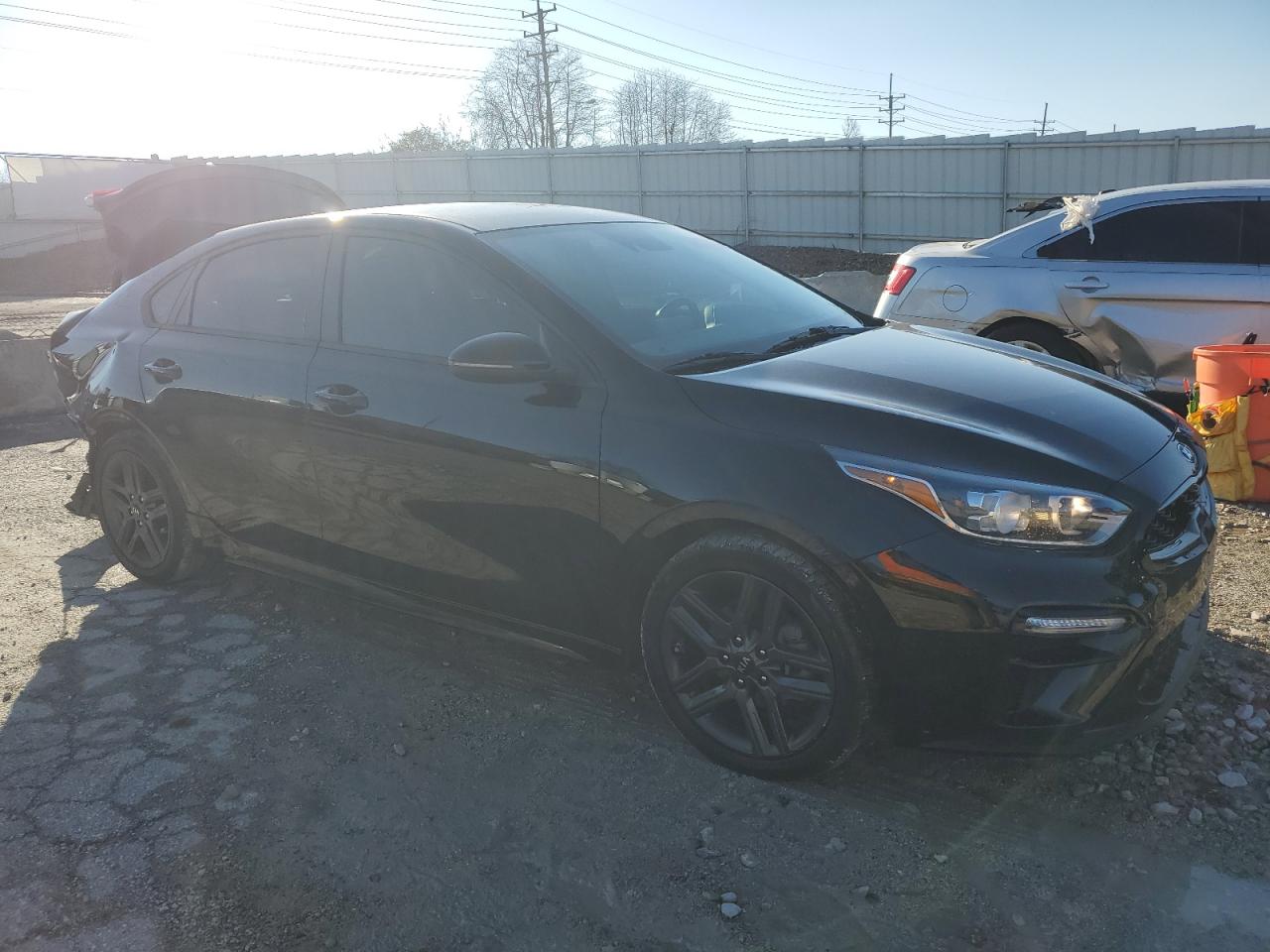 2021 KIA Forte VIN 3KPF34AD7ME292916 Copart auction photo, rear end / front end damage thumbnail 4