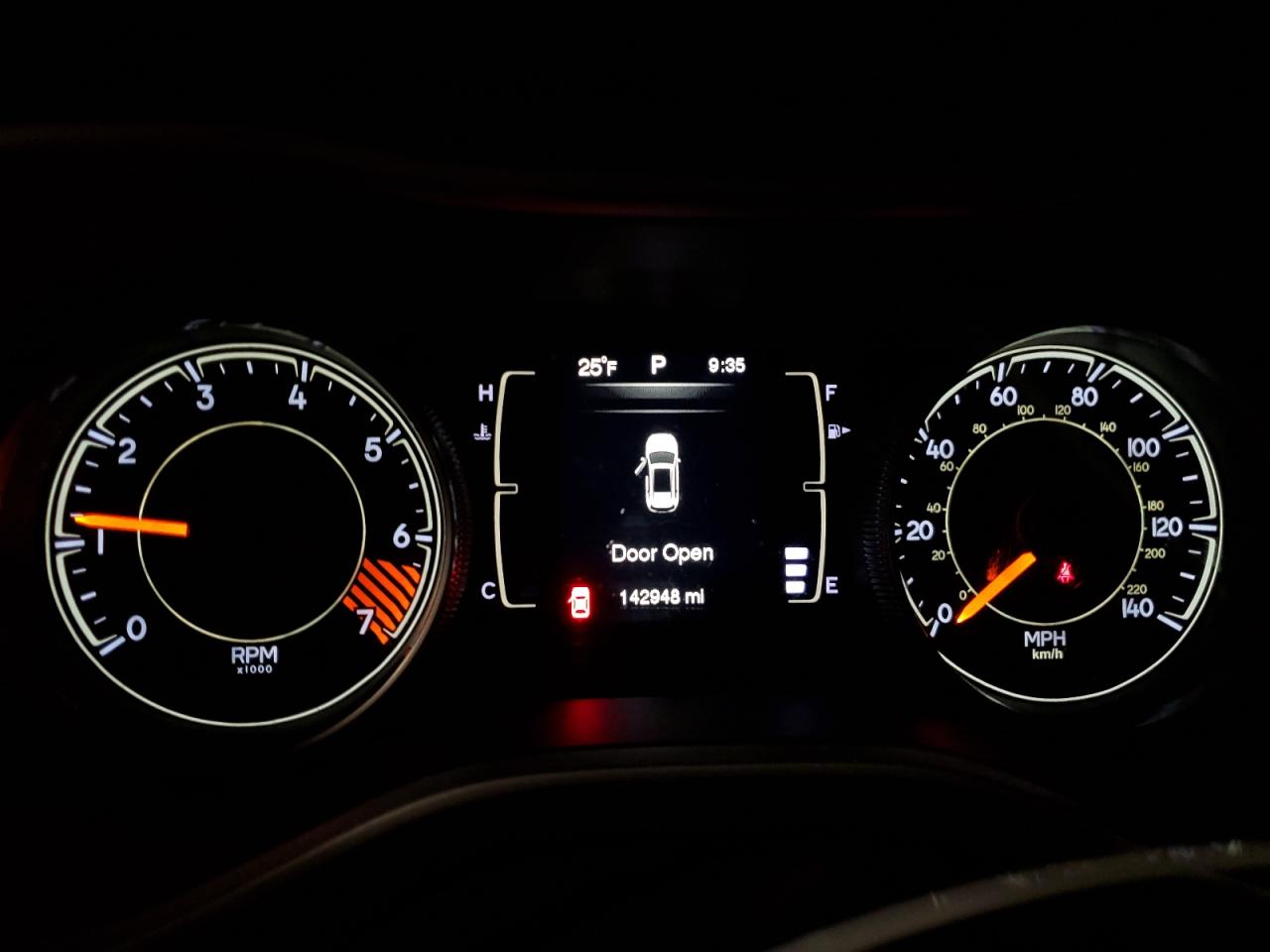 2014 Jeep Grand Cherokee VIN 1C4PJMCB9EW318364 Copart auction photo, front end / side damage thumbnail 9