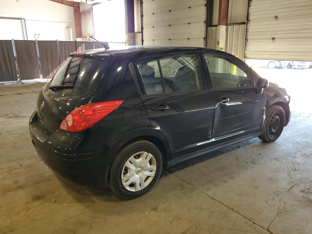 2012 Nissan Versa VIN 3N1BC1CP3CK281984 Copart auction photo, front end / side damage thumbnail 3
