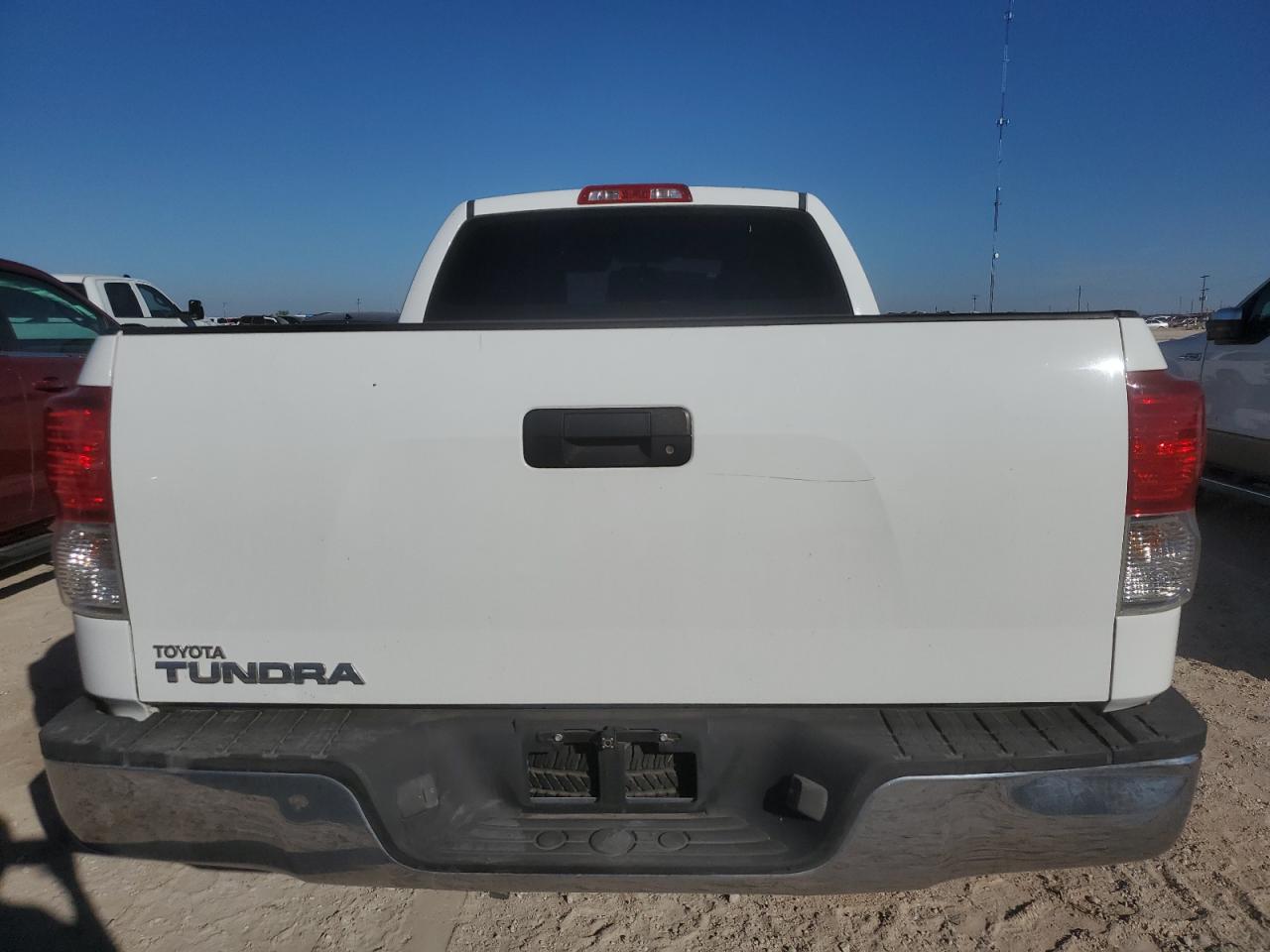 2013 Toyota Tundra VIN 5TFRM5F11DX063730 Copart auction photo, front end / undercarriage damage thumbnail 6