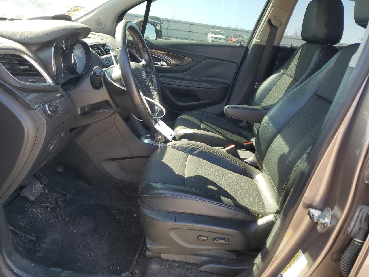 2015 Buick Encore VIN KL4CJFSB7FB047089 Copart auction photo, front end damage thumbnail 7