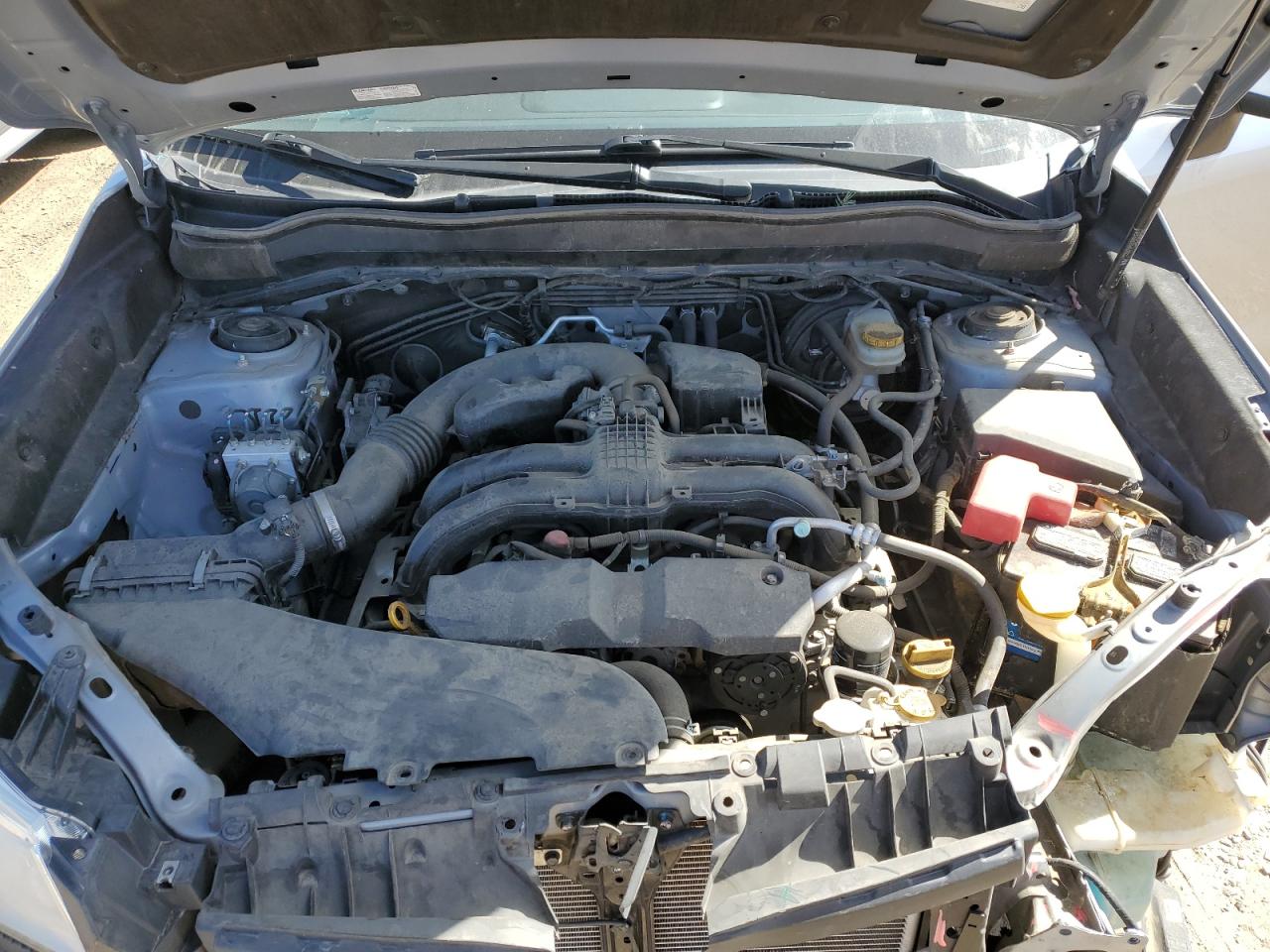 2015 Subaru Forester VIN JF2SJADC7FH542529 Copart auction photo, front end / side damage thumbnail 12