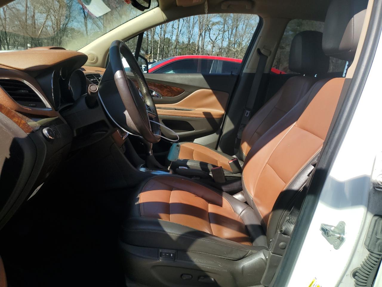 2013 Buick Encore VIN KL4CJGSB6DB122965 Copart auction photo, front end damage thumbnail 7