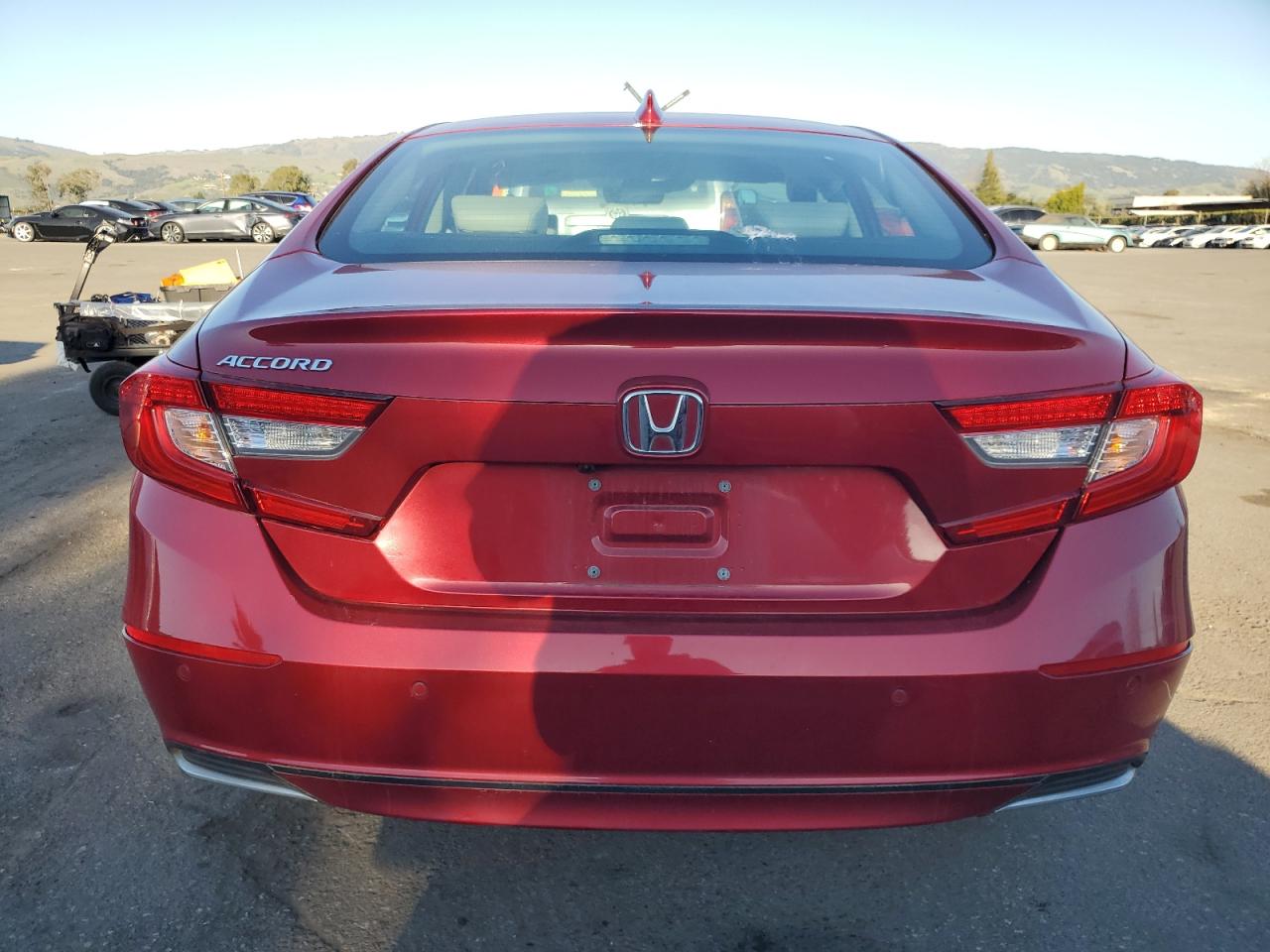 2021 Honda Accord VIN 1HGCV1F59MA085168 Copart auction photo, front end damage thumbnail 6