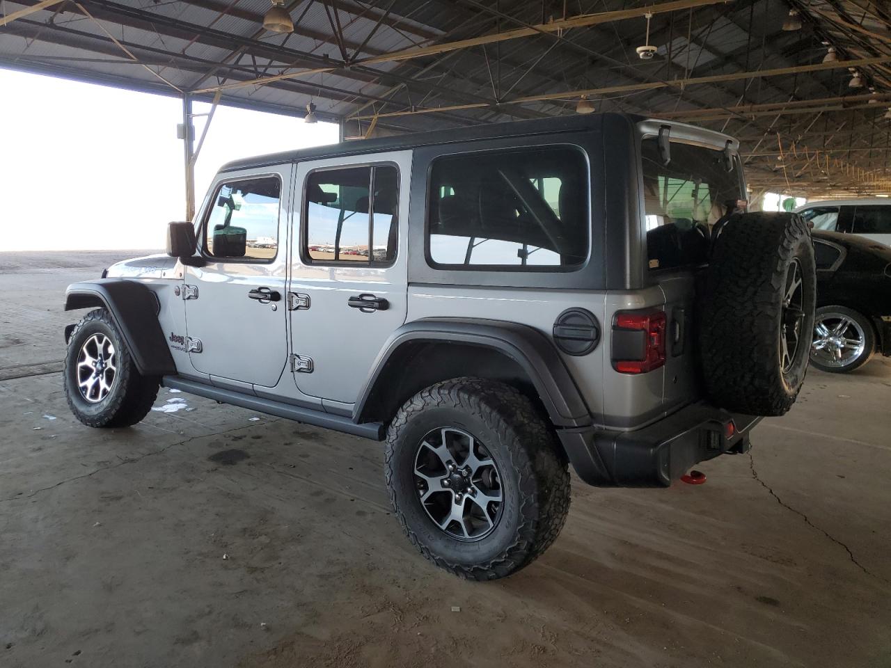 2019 Jeep Wrangler VIN 1C4HJXFN0KW514412 Copart auction photo, front end damage thumbnail 2