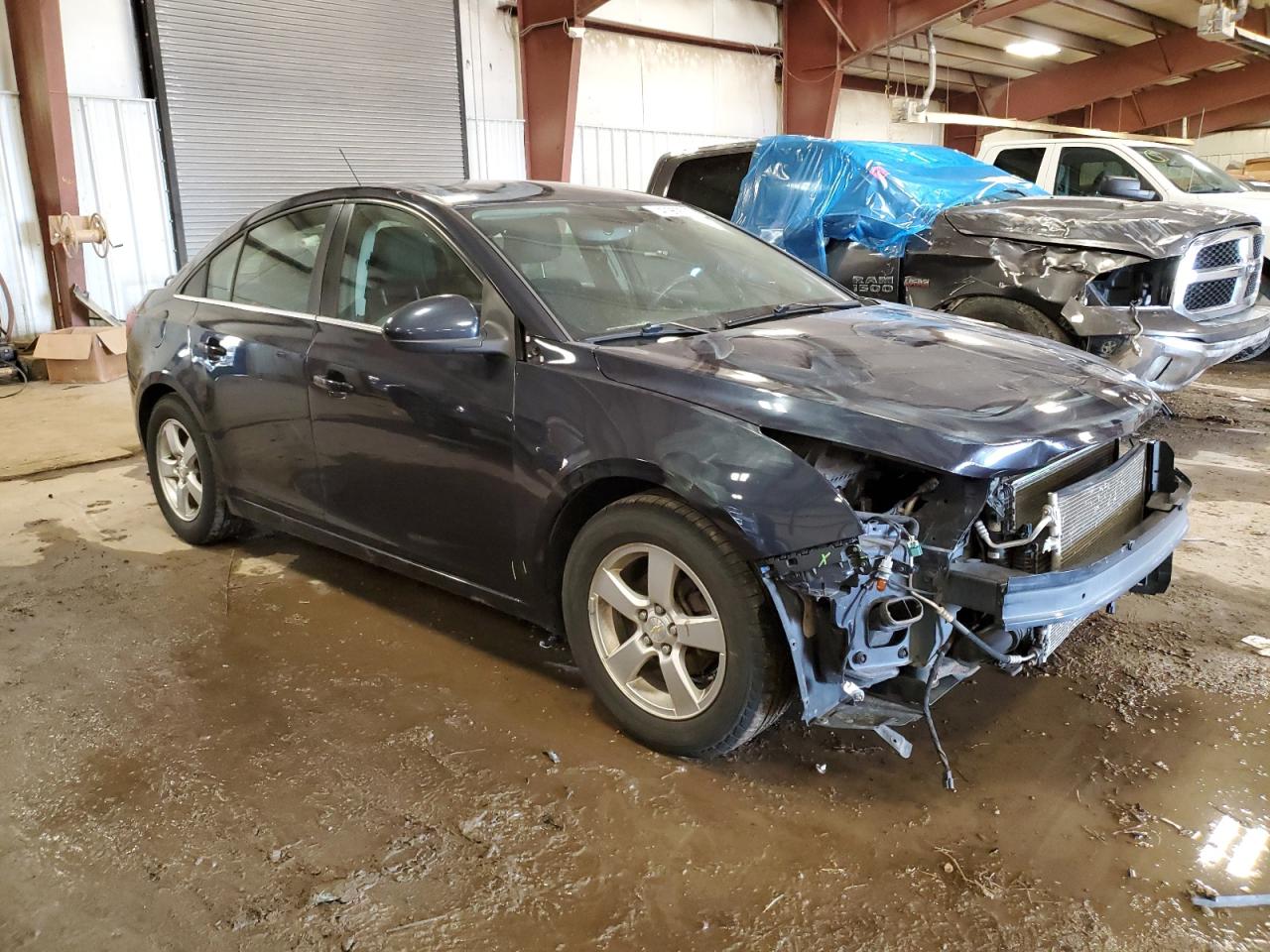 2016 Chevrolet Cruze VIN 1G1PE5SB5G7151826 Copart auction photo, front end / side damage thumbnail 4