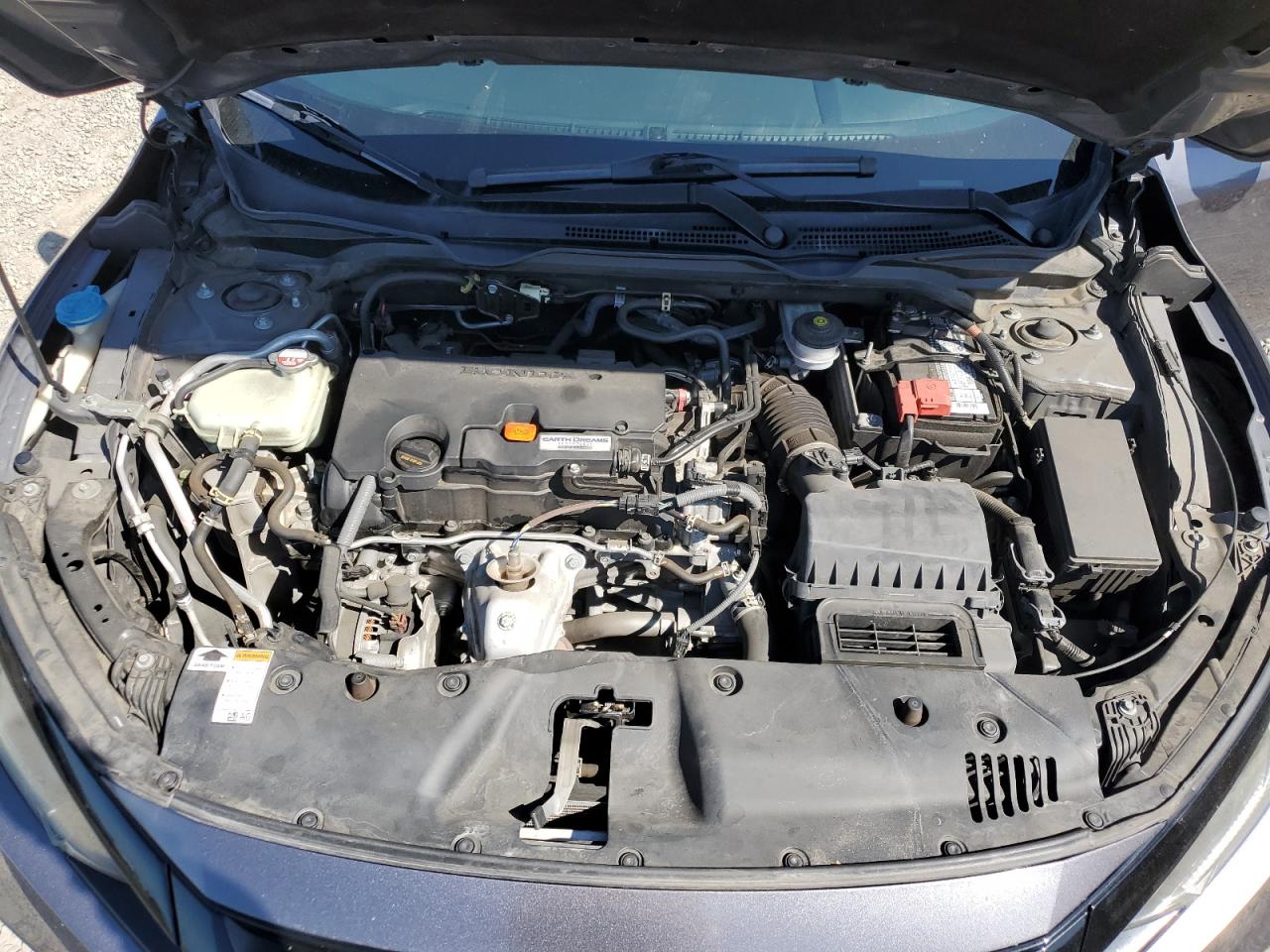 2019 Honda Civic VIN 2HGFC2F81KH513137 Copart auction photo, rear end / minor dent/scratches damage thumbnail 12