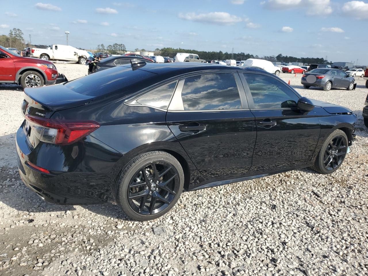 2025 Honda Civic VIN 2HGFE2F5XSH560604 Copart auction photo, rollover / minor dent/scratches damage thumbnail 3