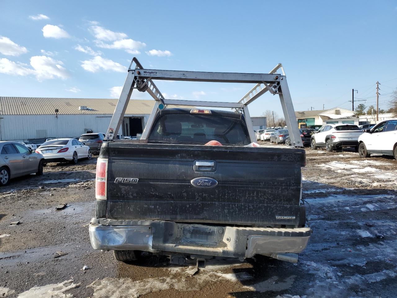 2013 Ford F-150 VIN 1FTEX1CM7DFD51920 Copart auction photo, front end / rear end damage thumbnail 6