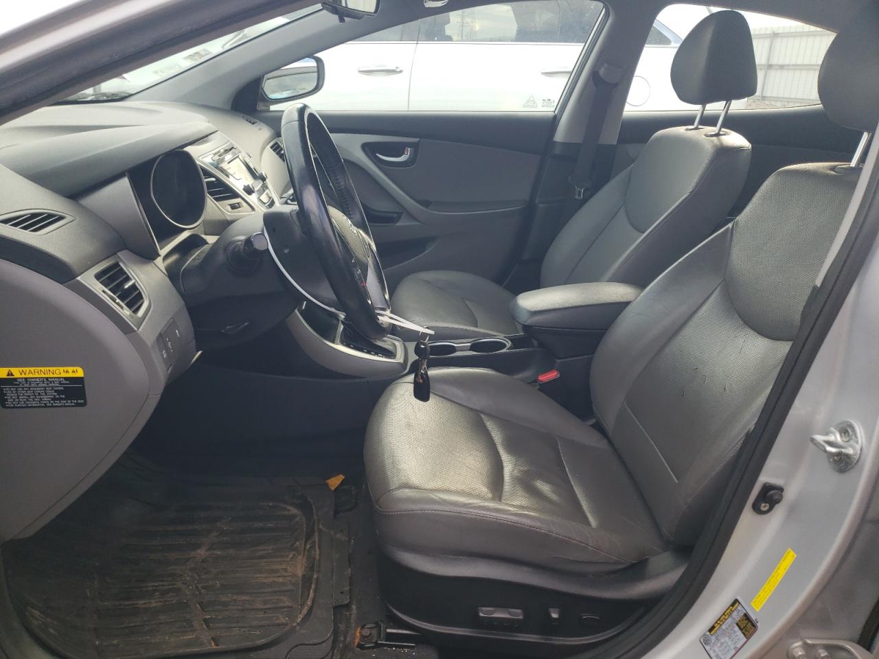 2015 Hyundai Elantra VIN KMHDH4AE3FU437712 Copart auction photo, front end damage thumbnail 7