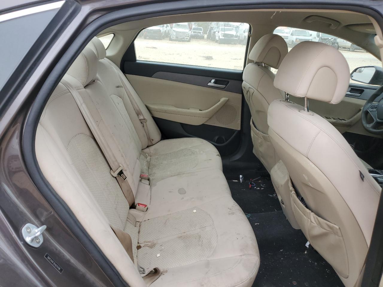 2015 Hyundai Sonata VIN 5NPE24AF3FH075796 Copart auction photo, all over damage thumbnail 10