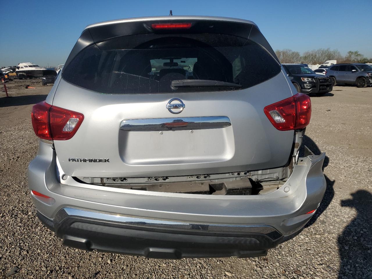 2017 Nissan Pathfinder VIN 5N1DR2MN2HC623151 Copart auction photo, rear end / side damage thumbnail 6