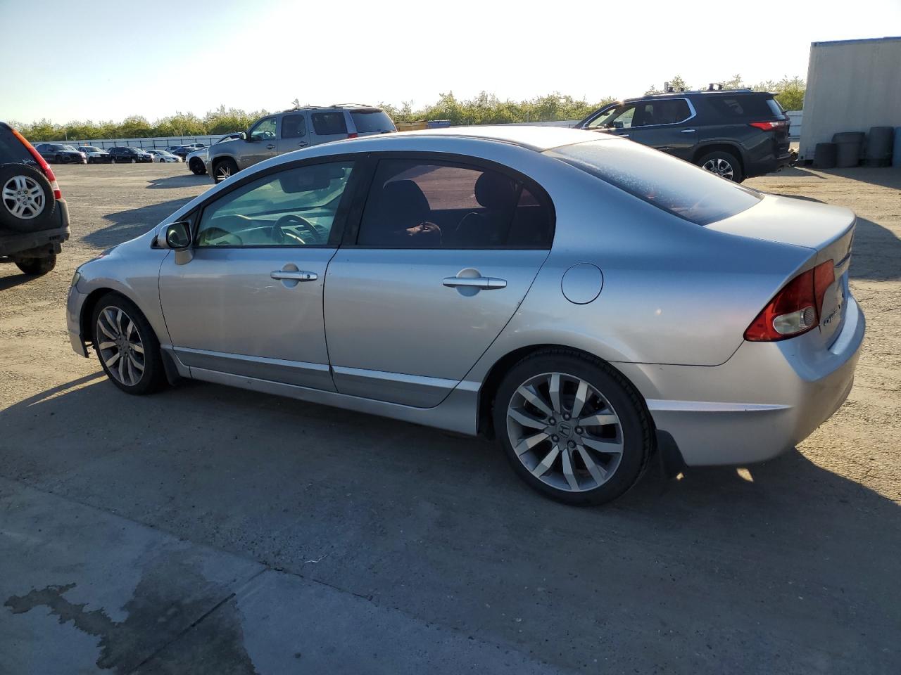 2009 Honda Civic VIN 2HGFA16569H341932 Copart auction photo, side damage thumbnail 2