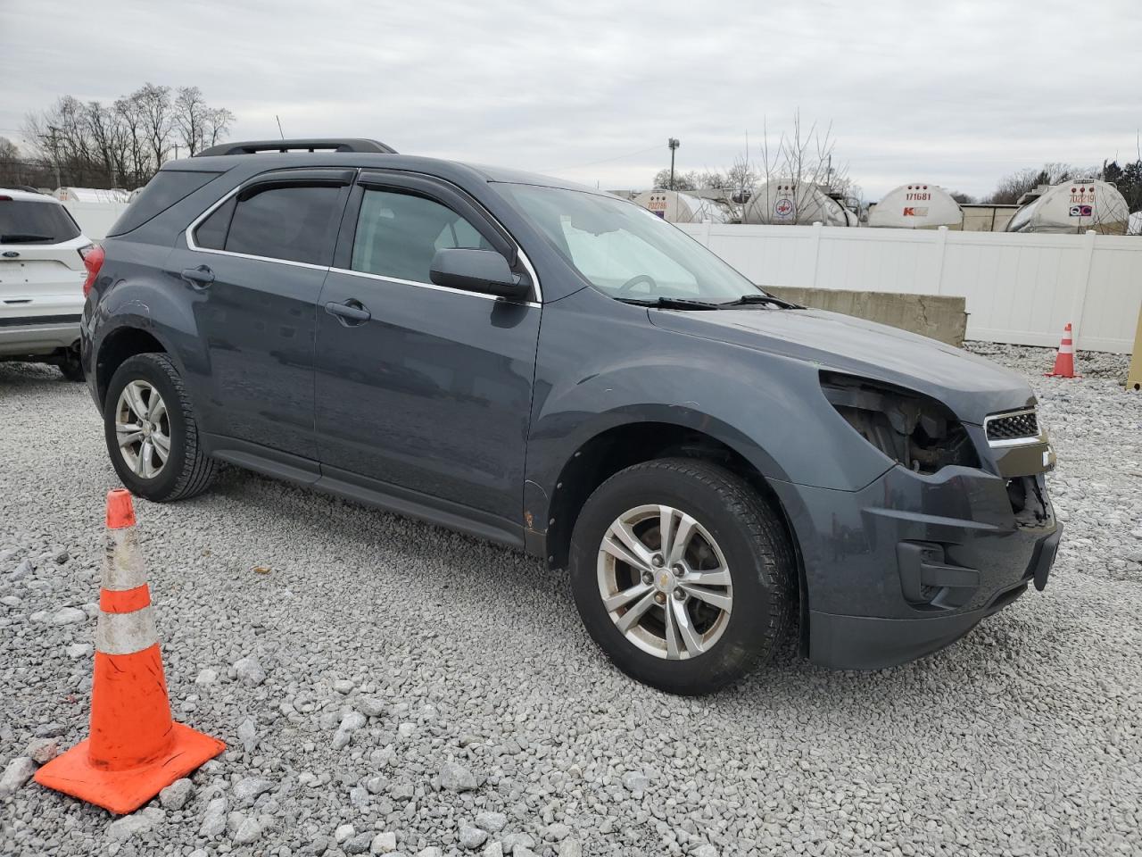 2011 Chevrolet Equinox VIN 2GNALDEC0B1220162 Copart auction photo, front end damage thumbnail 4