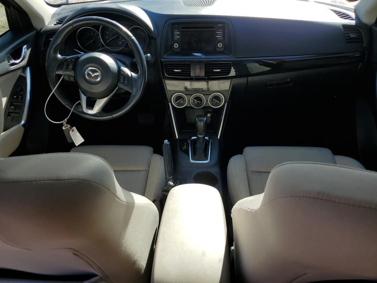 2015 Mazda CX-5 VIN JM3KE2CY0F0499583 Copart auction photo, front end / side damage thumbnail 8