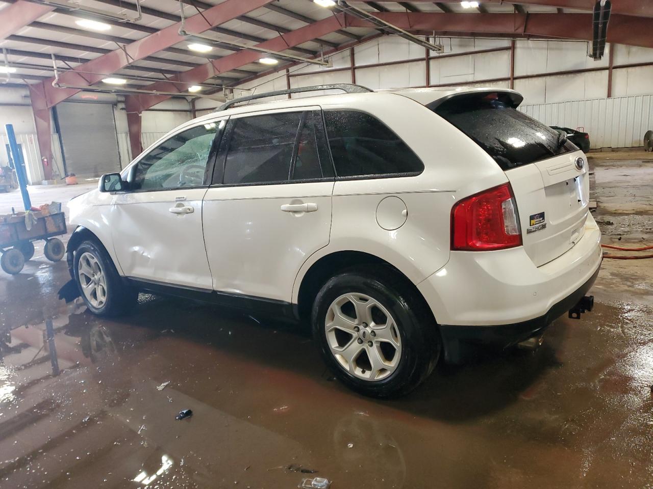 2014 Ford Edge VIN 2FMDK3JC6EBB02006 Copart auction photo, side / front end damage thumbnail 2