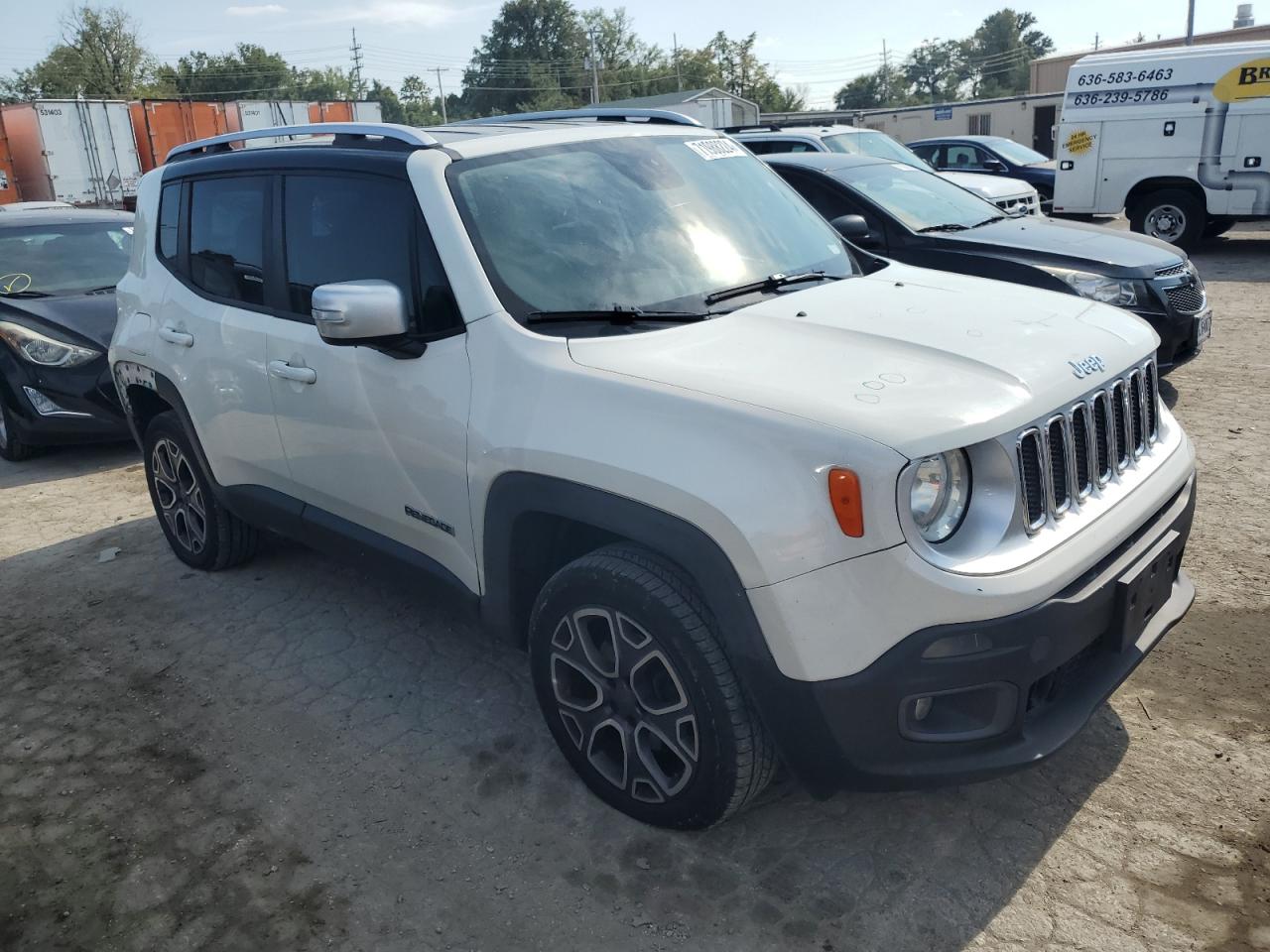 2015 Jeep Renegade VIN ZACCJBDT0FPB70094 Copart auction photo, rear end damage thumbnail 4