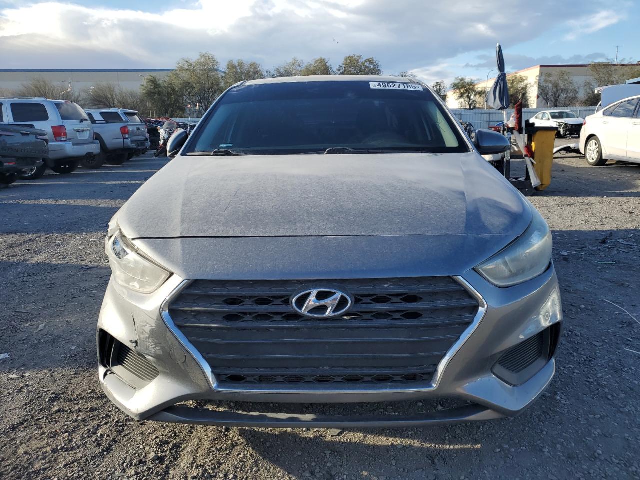 2019 Hyundai Accent VIN 3KPC24A34KE073633 Copart auction photo, all over damage thumbnail 5