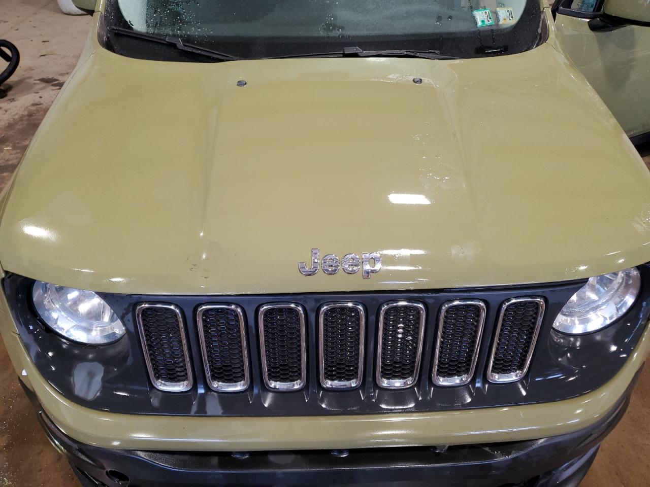 2015 Jeep Renegade VIN ZACCJBBT1FPB81982 Copart auction photo, front end damage thumbnail 12
