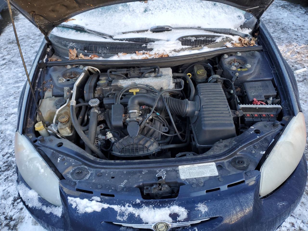 2003 Chrysler Sebring VIN 1C3EL46X93N583270 Copart auction photo, front end damage thumbnail 11