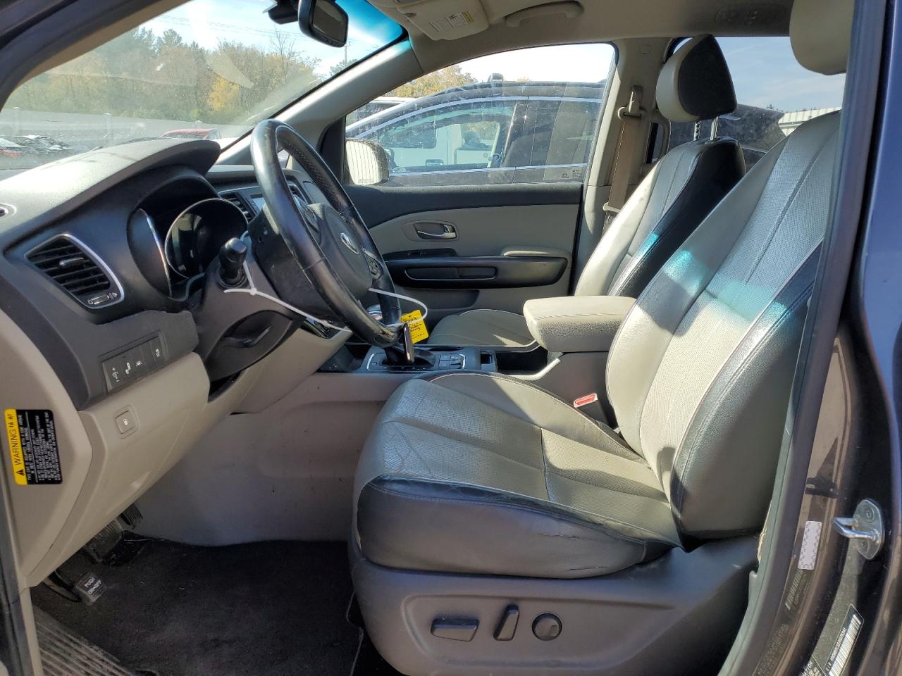 2018 KIA Sedona VIN KNDMB5C12J6376341 Copart auction photo, front end damage thumbnail 7