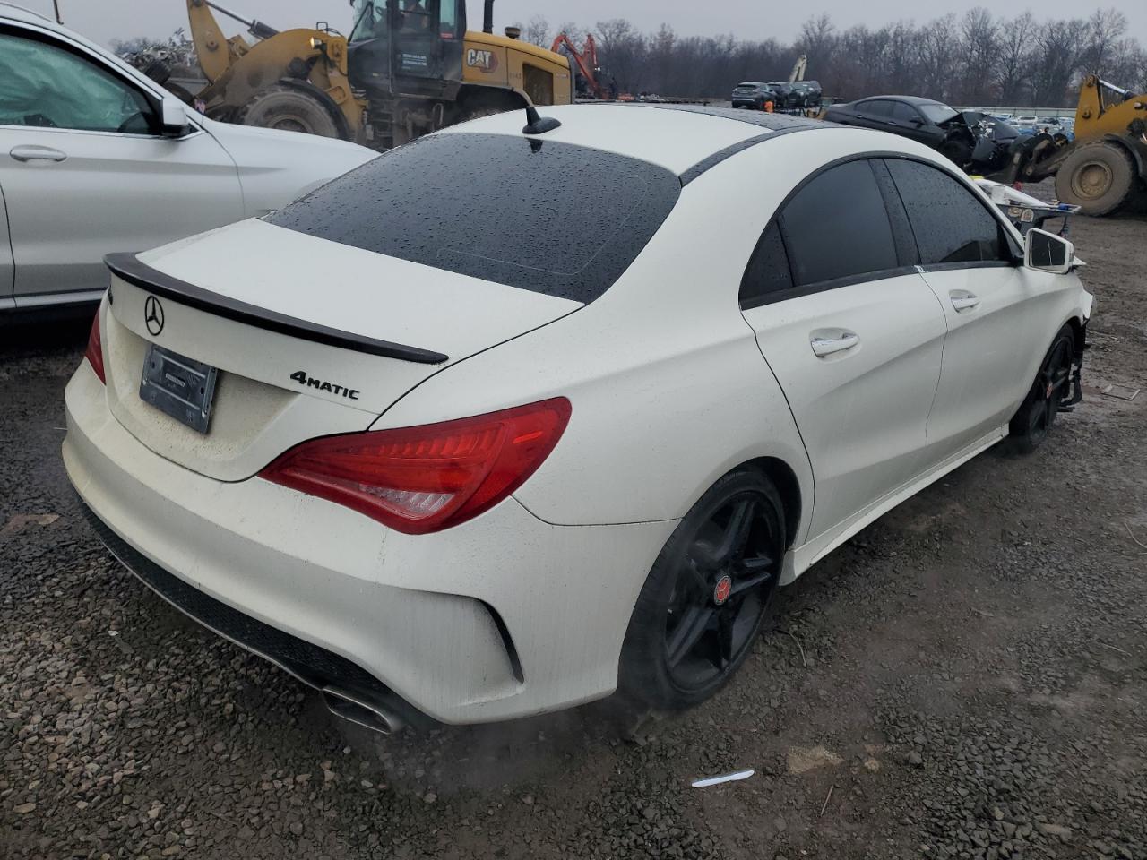 2015 Mercedes-Benz CLA-klasse VIN WDDSJ4GB2FN185917 Copart auction photo, front end damage thumbnail 3