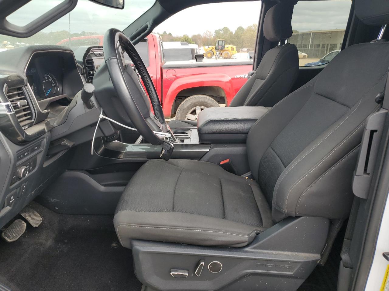 2021 Ford F-150 VIN 1FTEX1EPXMFC59501 Copart auction photo, front end / side damage thumbnail 7