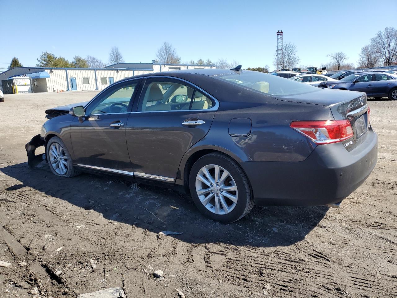 2010 Lexus ES VIN JTHBK1EG1A2343418 Copart auction photo, front end / undercarriage damage thumbnail 2