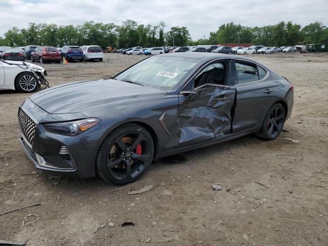 2021 Genesis G70 VIN KMTG34LE7MU074553 - Copart auction photo