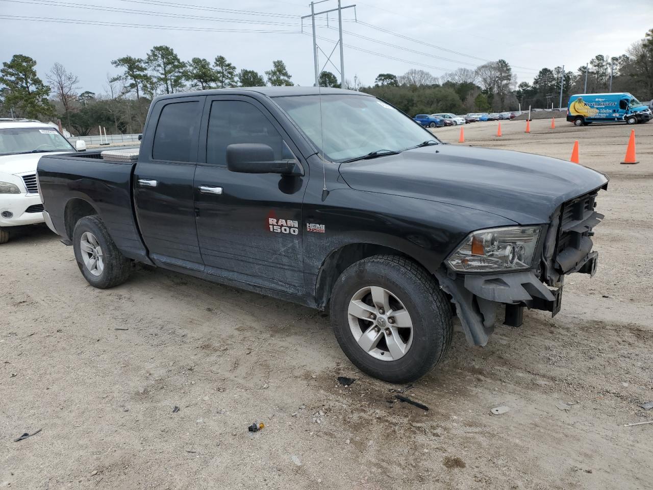 2016 RAM 1500 VIN 1C6RR6GT7GS225473 Copart auction photo, front end damage thumbnail 4