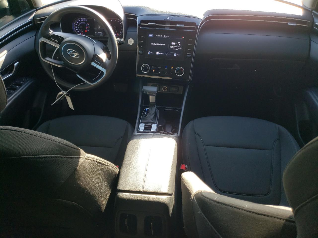 2022 Hyundai Tucson VIN 5NMJBCAE9NH037307 Copart auction photo, side / hail damage thumbnail 8