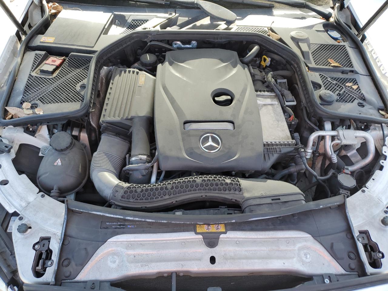 2015 Mercedes-Benz C-klasse VIN 55SWF4JB3FU060086 Copart auction photo, side / rear end damage thumbnail 12