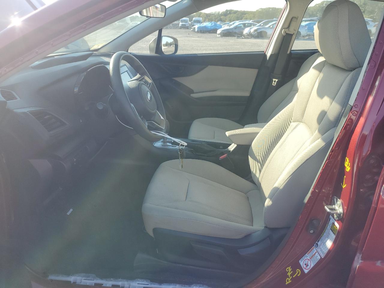 2020 Subaru Impreza VIN 4S3GTAB67L3703448 Copart auction photo, front end / side damage thumbnail 7
