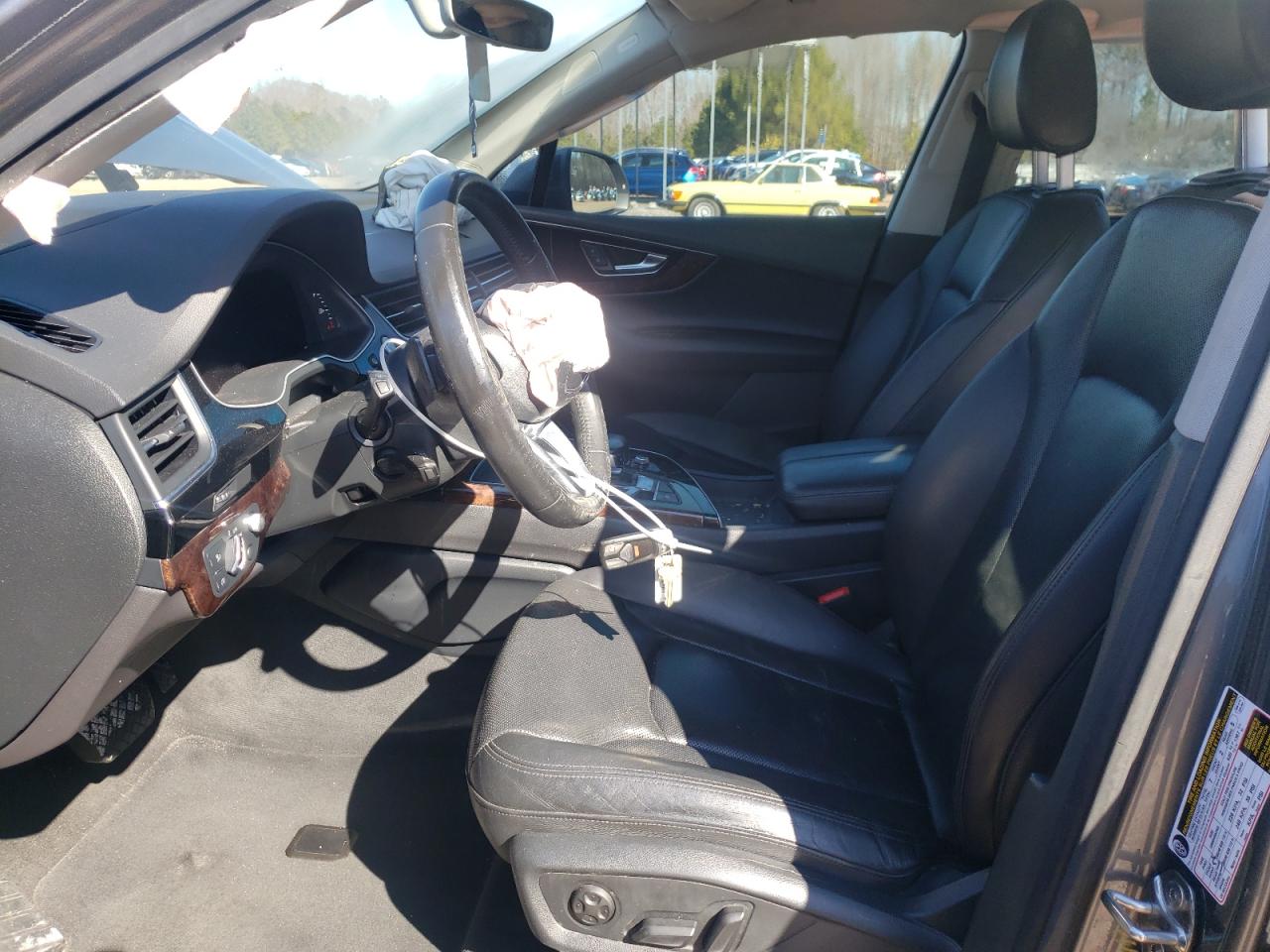 2017 Audi Q7 VIN WA1VAAF72HD012503 Copart auction photo, front end / mechanical damage thumbnail 7