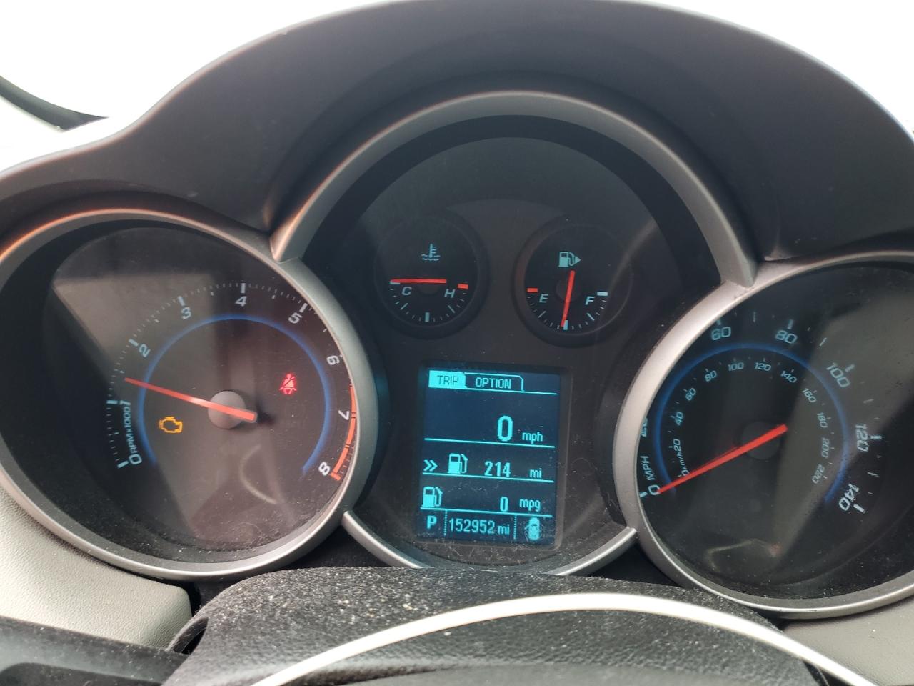 2014 Chevrolet Cruze VIN 1G1PC5SB2E7243575 Copart auction photo, front end damage thumbnail 9