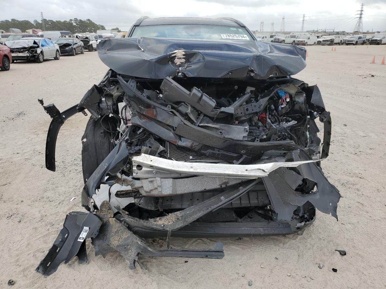 2024 Toyota RAV 4 VIN 2T3W1RFVXRC288683 Copart auction photo, front end / side damage thumbnail 5