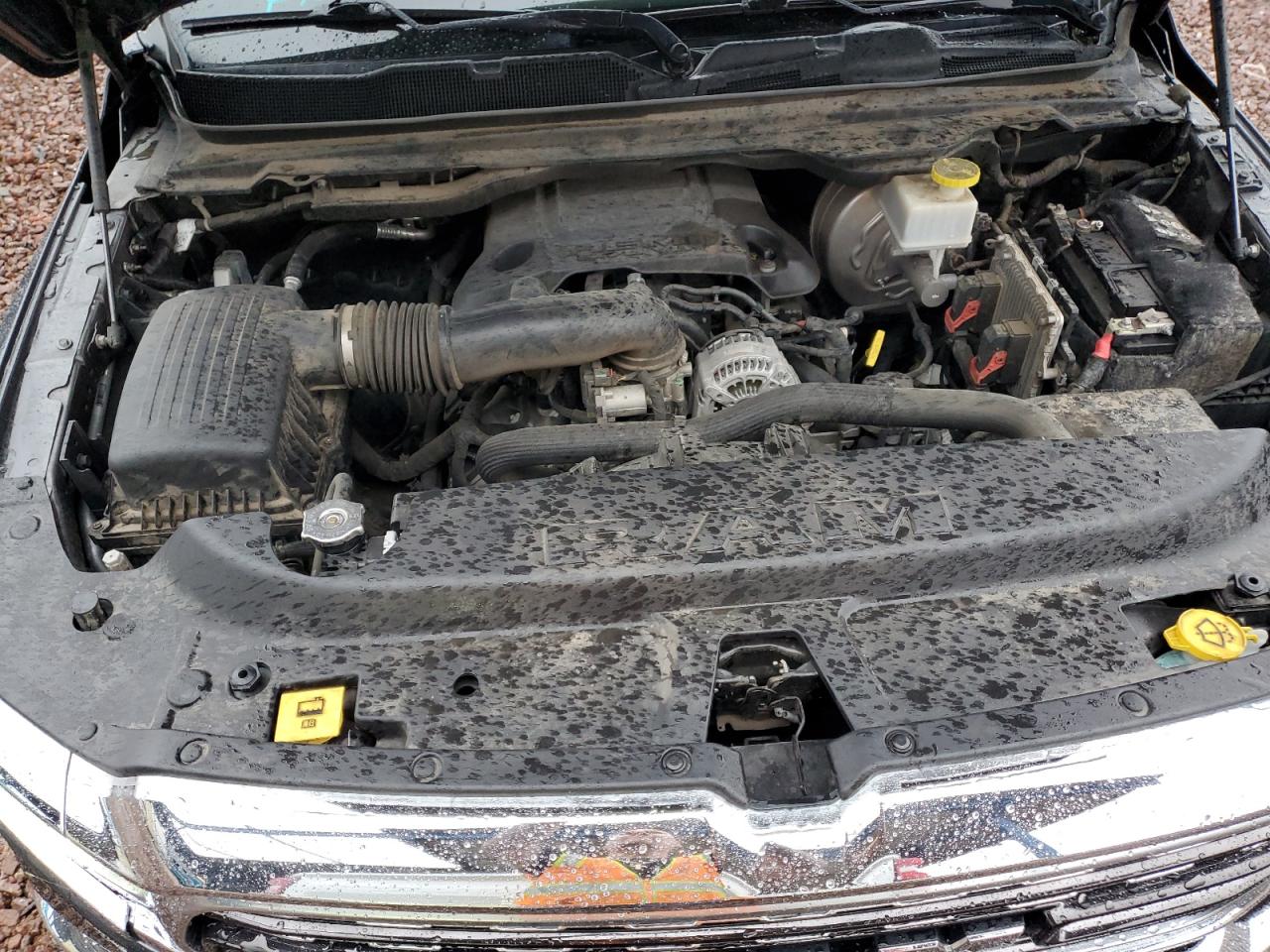 2019 RAM 1500 VIN 1C6SRFHTXKN512958 Copart auction photo, side damage thumbnail 11
