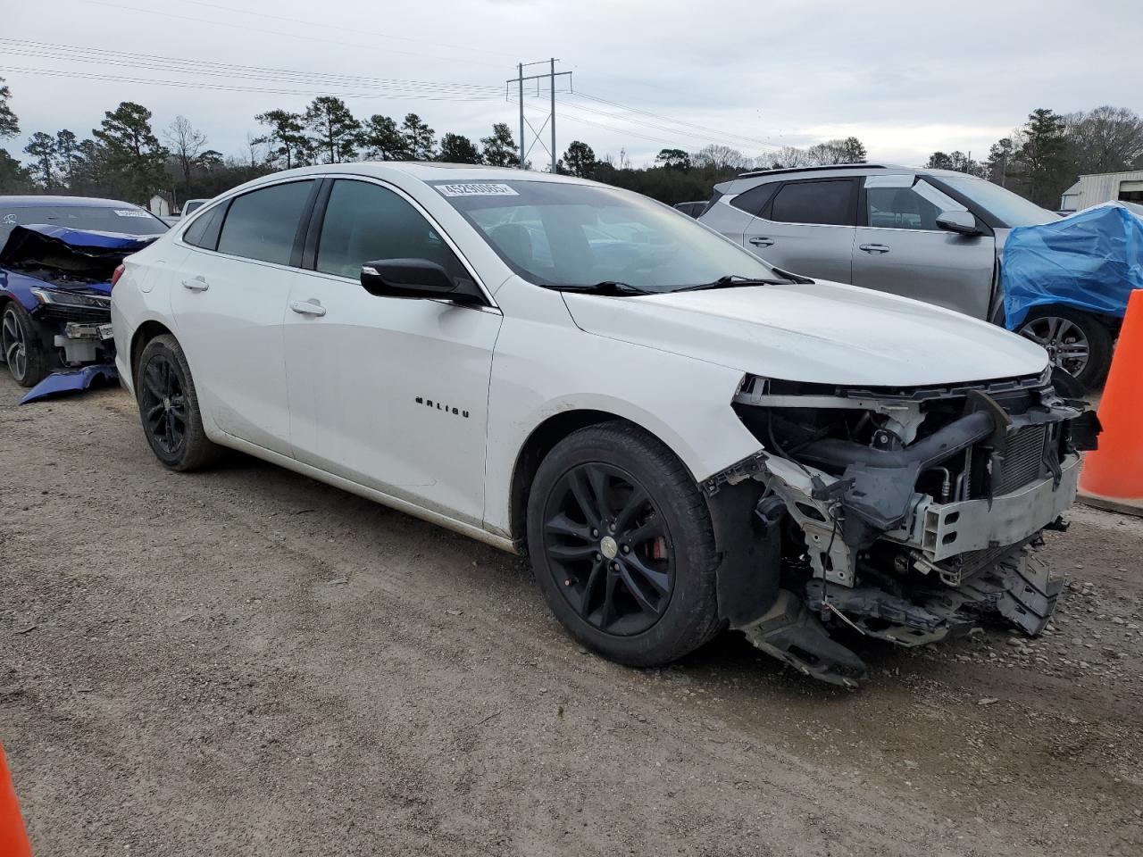 2018 Chevrolet Malibu VIN 1G1ZD5STXJF136529 Copart auction photo, front end damage thumbnail 4