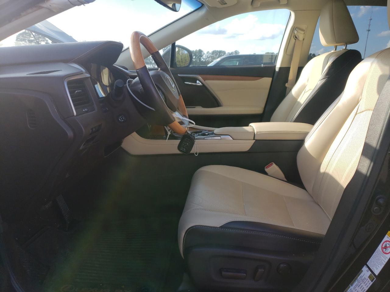2017 Lexus RX VIN 2T2ZZMCA7HC066681 Copart auction photo, side / rear end damage thumbnail 7