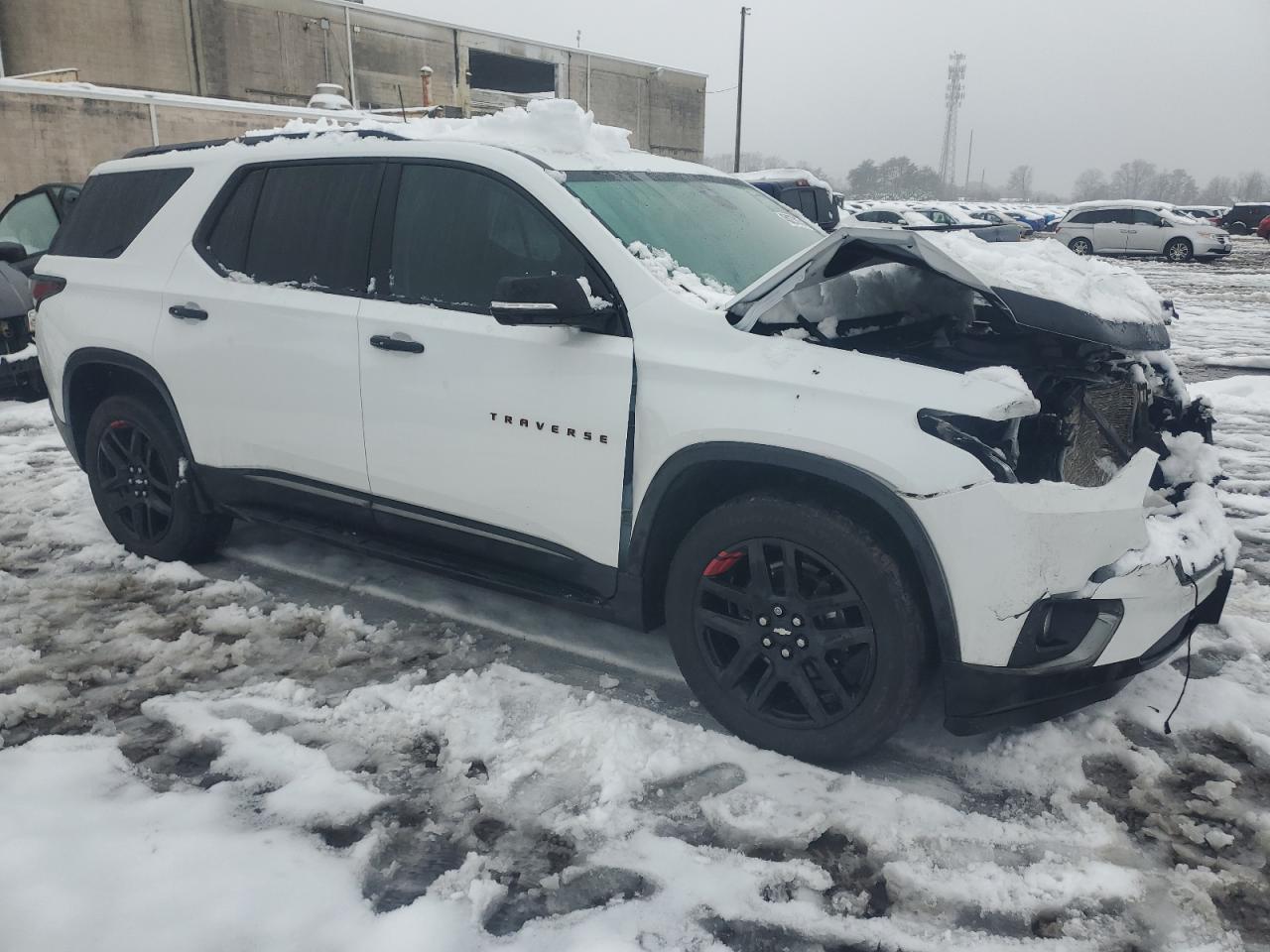 2020 Chevrolet Traverse VIN 1GNEVKKW1LJ203408 Copart auction photo, front end damage thumbnail 4